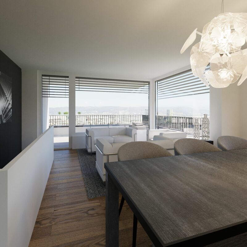 Neubau 4.5-Zimmer-EFH mit Einstellhalle (letztes Haus) – Pratteln