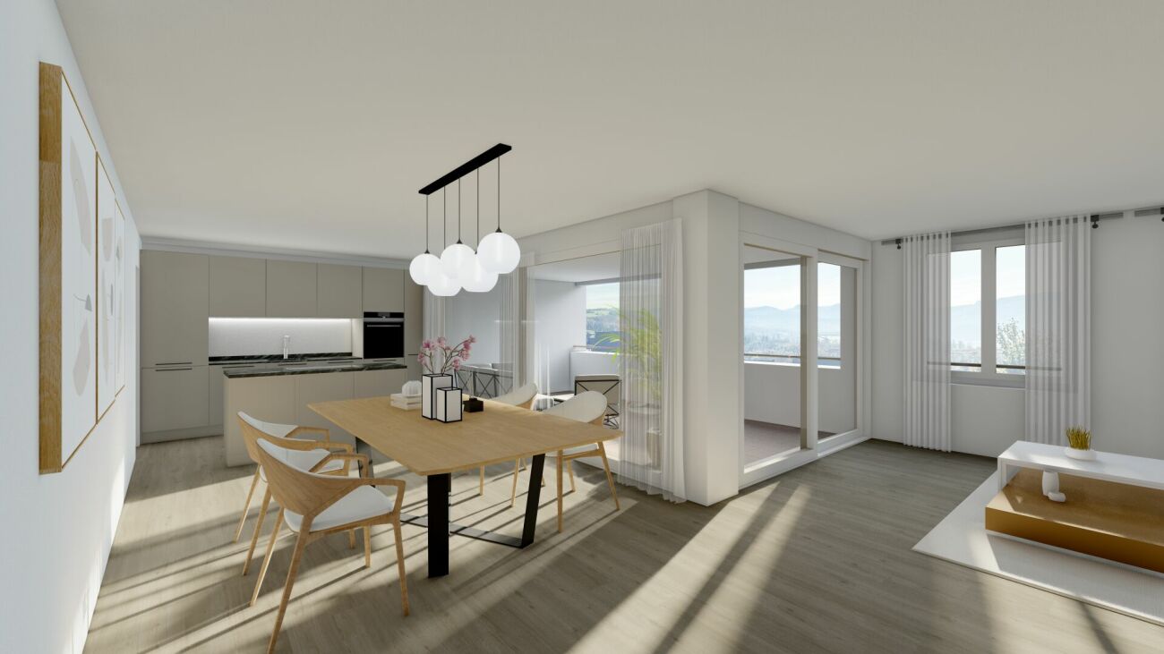 Neubau 4.5 Zimmer-Gartenwohnung mit ESTH W4 – Nenzlingen