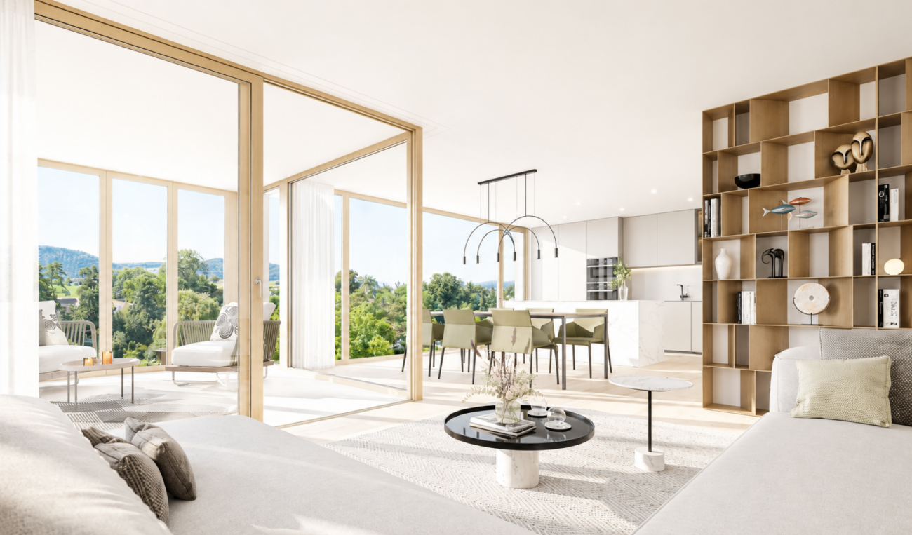 Sonnige 4.5 Zimmer Neubauwohnung mit Wintergarten – Biel-Benken BL
