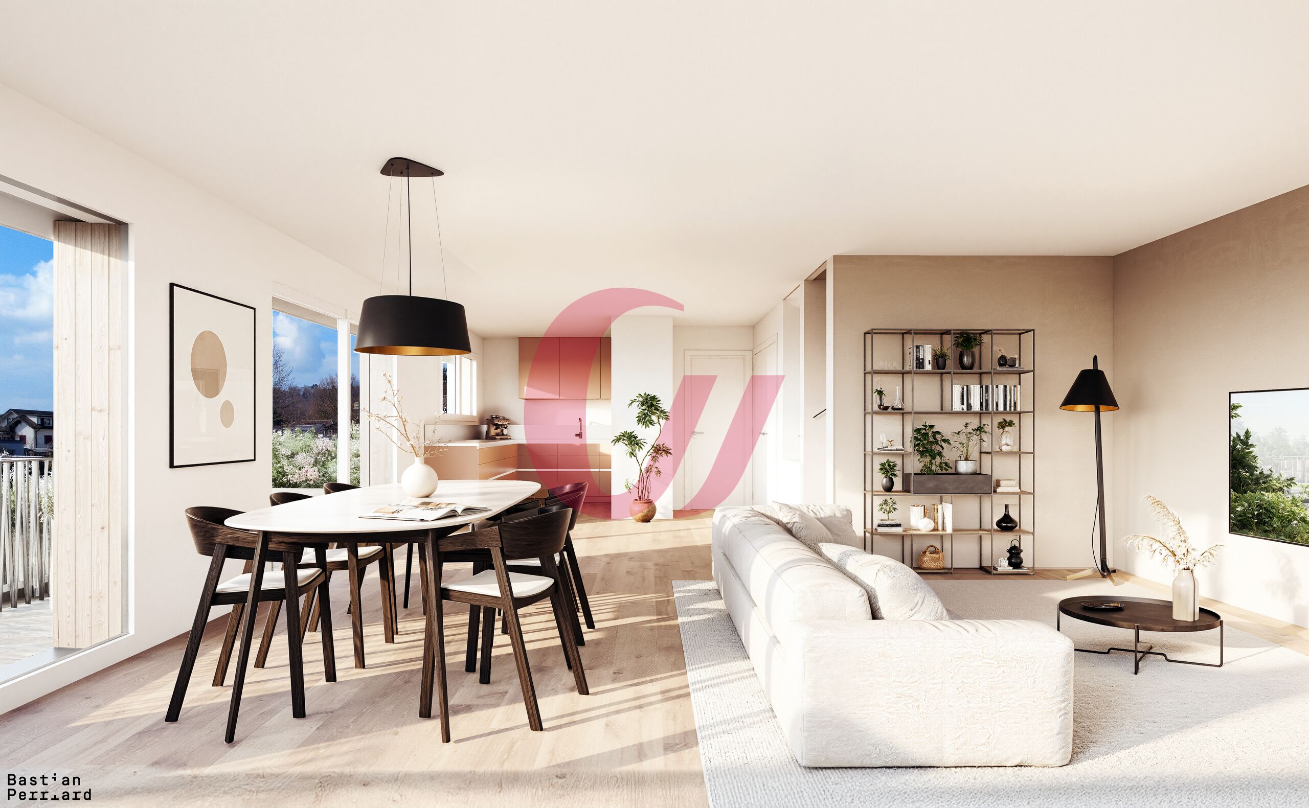 Nouvelle promotion de 4 maisons contiguës - Les Villas du Platy – Villars-sur-Glâne