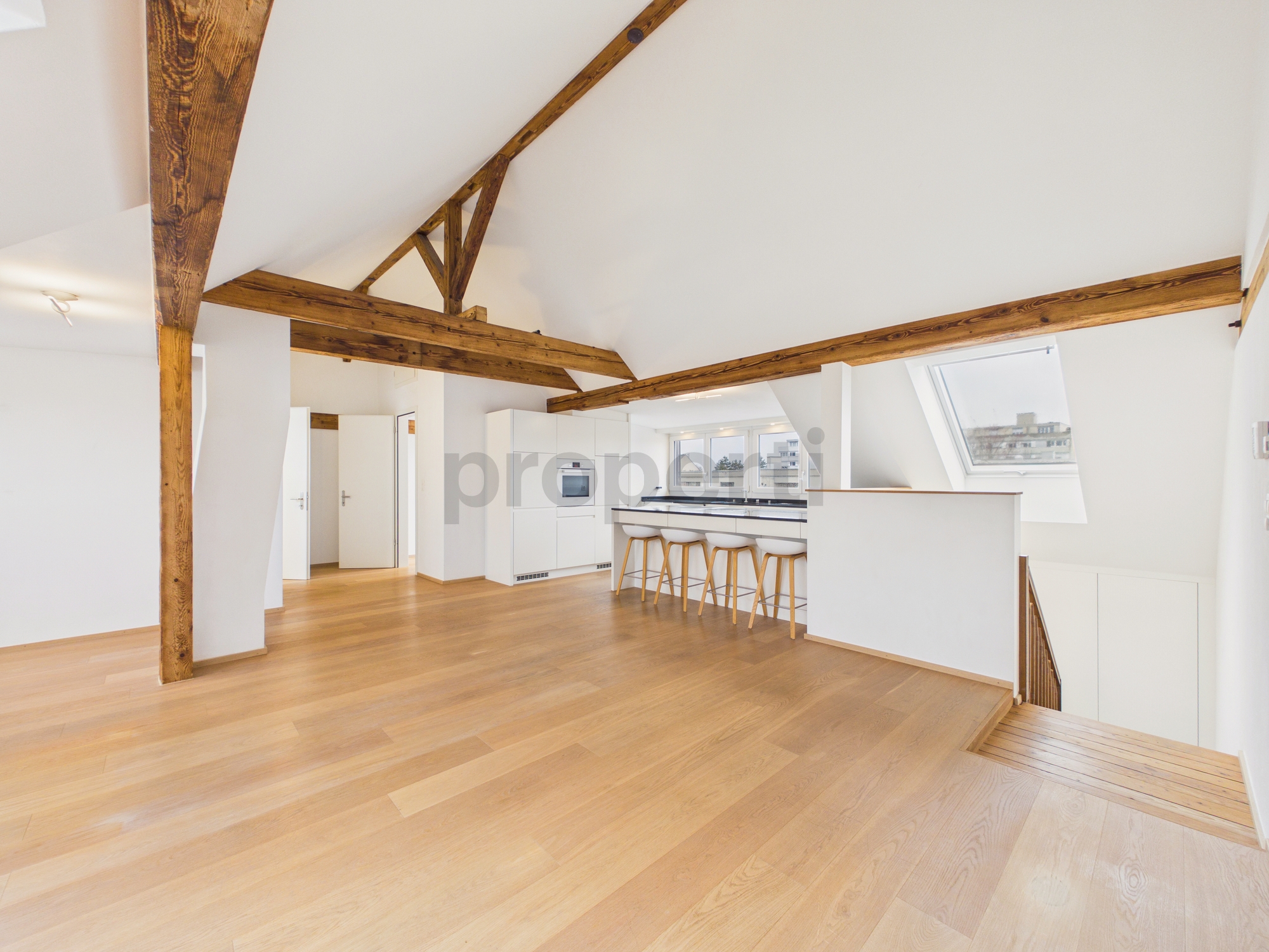 Exklusive 6.5-Zimmer-Attikawohnung mit sonnigem Balkon in Basel – Basel