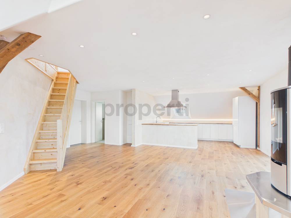 Besondere 2-Zimmer-Wohnung mit Terrasse und Garten nahe Bodensee – Pfyn