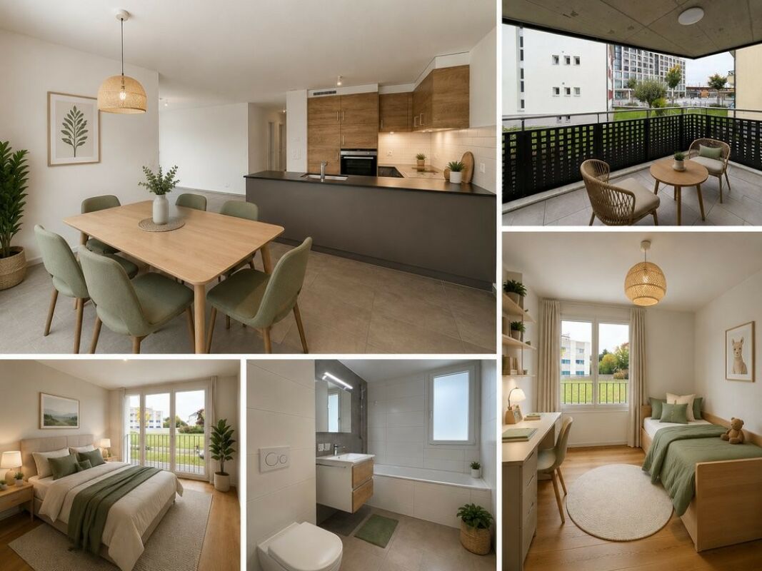 Appartement 3.5 pièces à CHF 1'950.-/mois charges comprises – Bulle