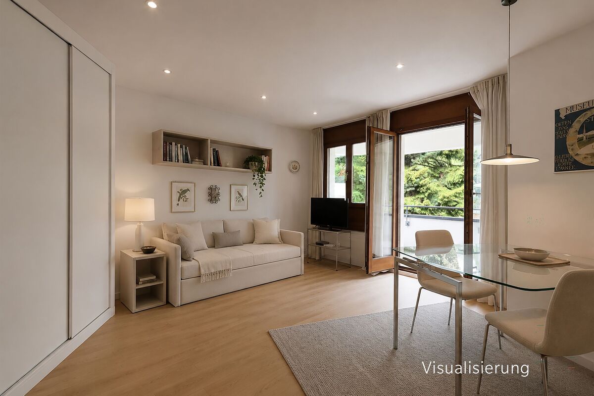 Charmante 1.5-Zimmerwohnung an zentraler Lage – St. Moritz