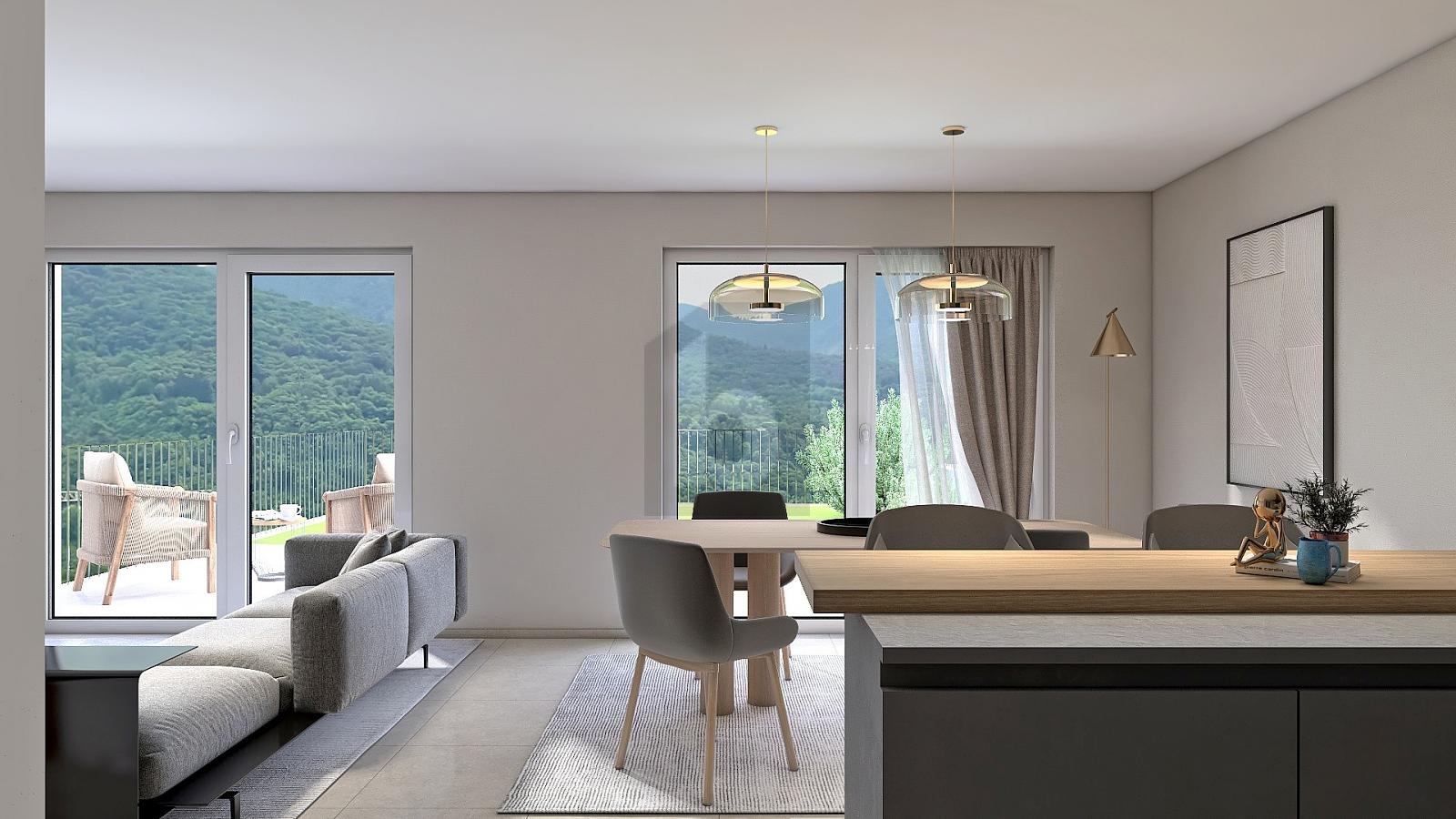 NEUBAU IN SONNIGER LAGE – Monteggio