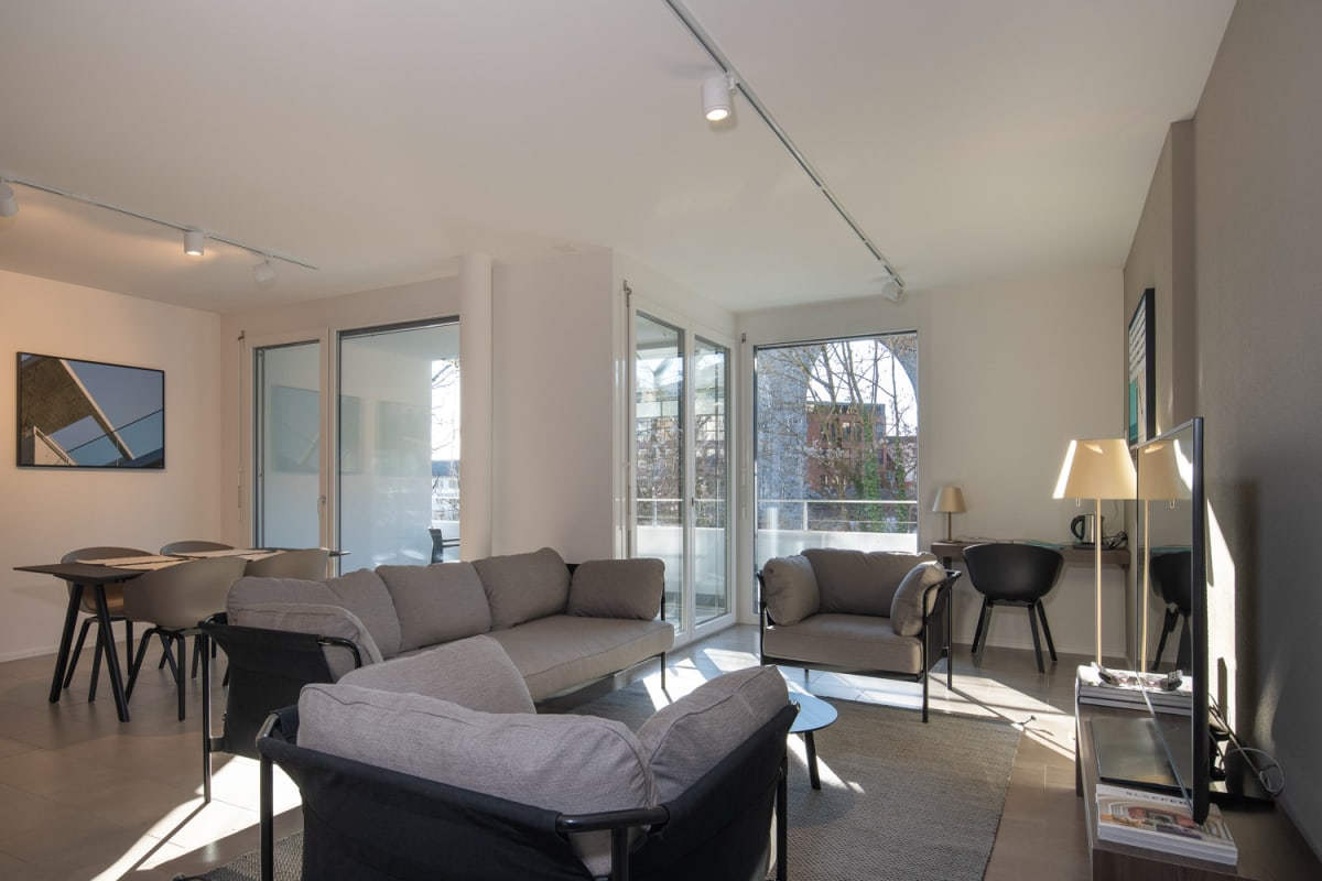 Appartement moderne avec balcon | Résidence standing à La Paudèze #D12 – Sion