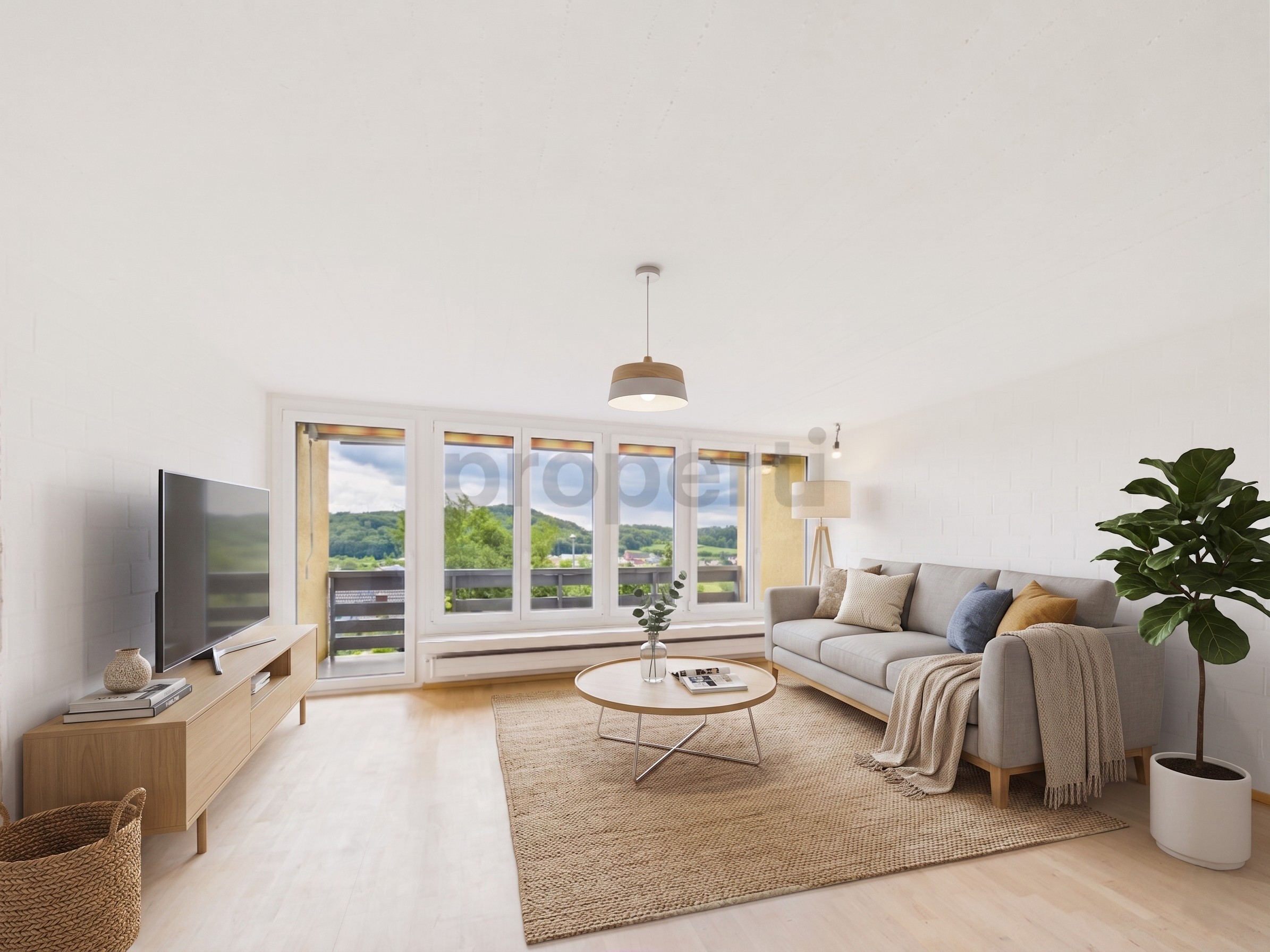Charmantes Reiheneinfamilienhaus an Top-Lage mit unverbaubarem Weitblick – Thayngen