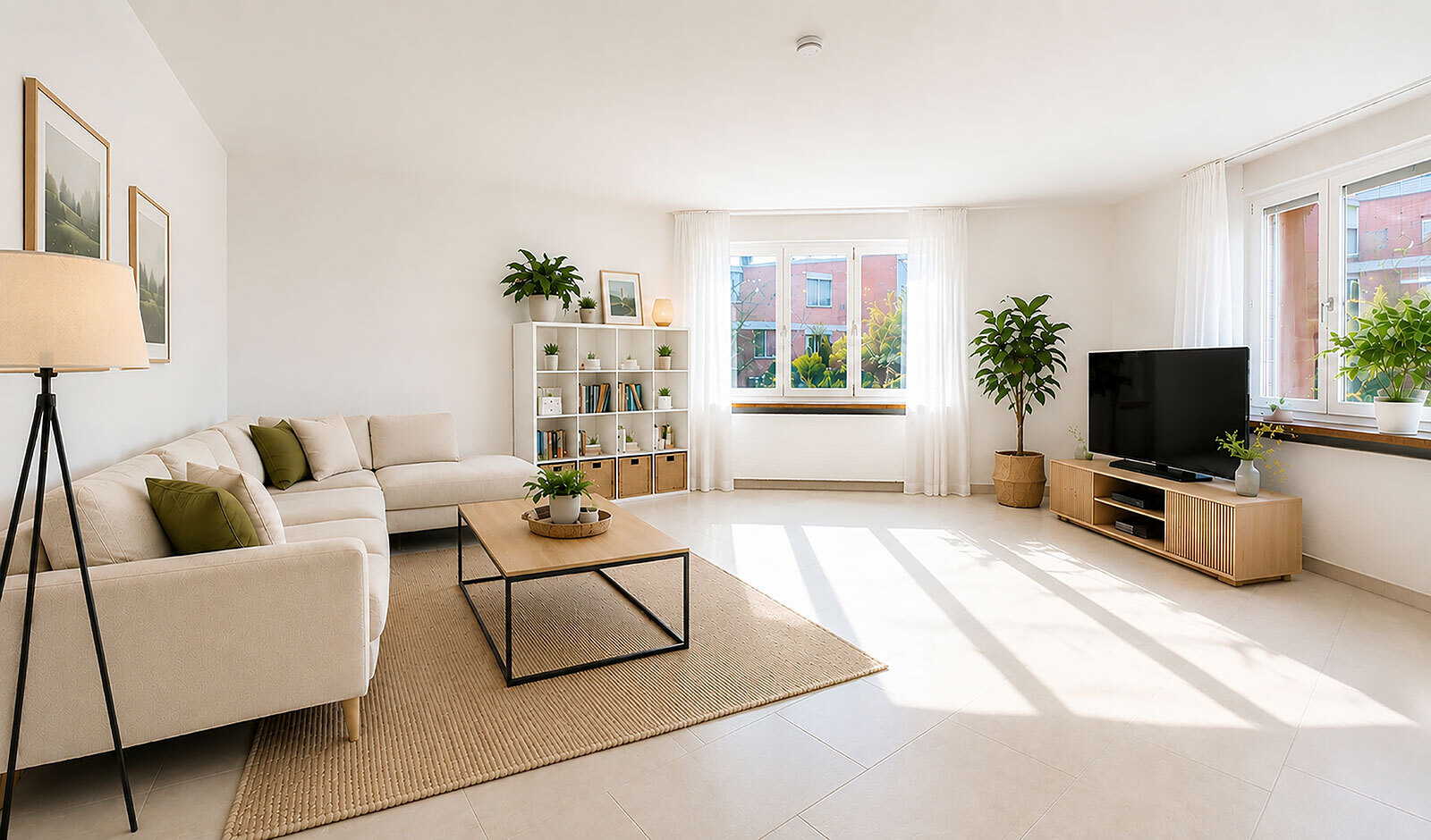 Alles in Reichweite – lichtdurchflutetes Zuhause mit Balkon – Horw