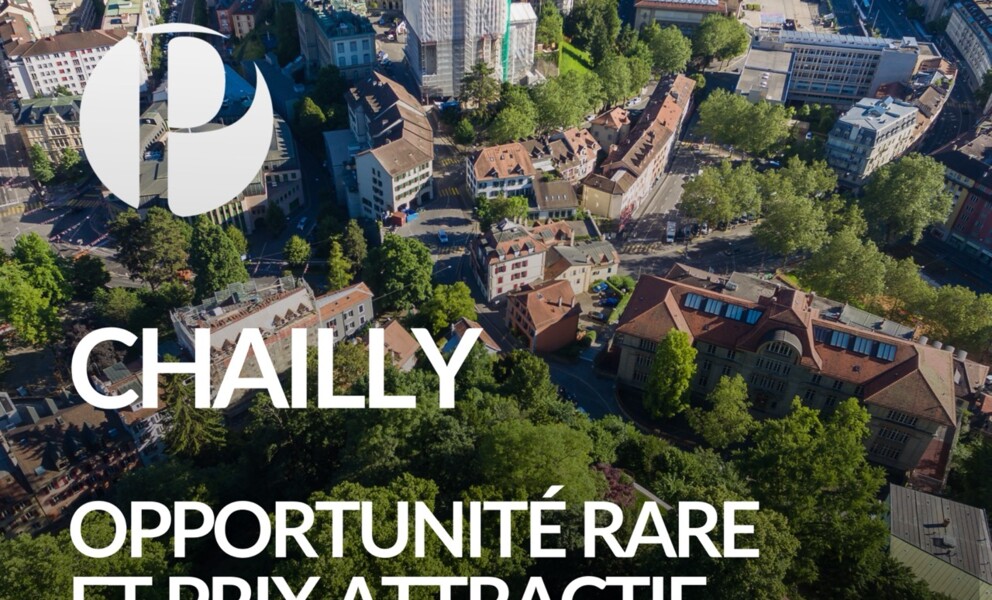 Opportunité d’acquérir votre 4,5 pièces à Chailly pour un prix attractif ! – Lausanne