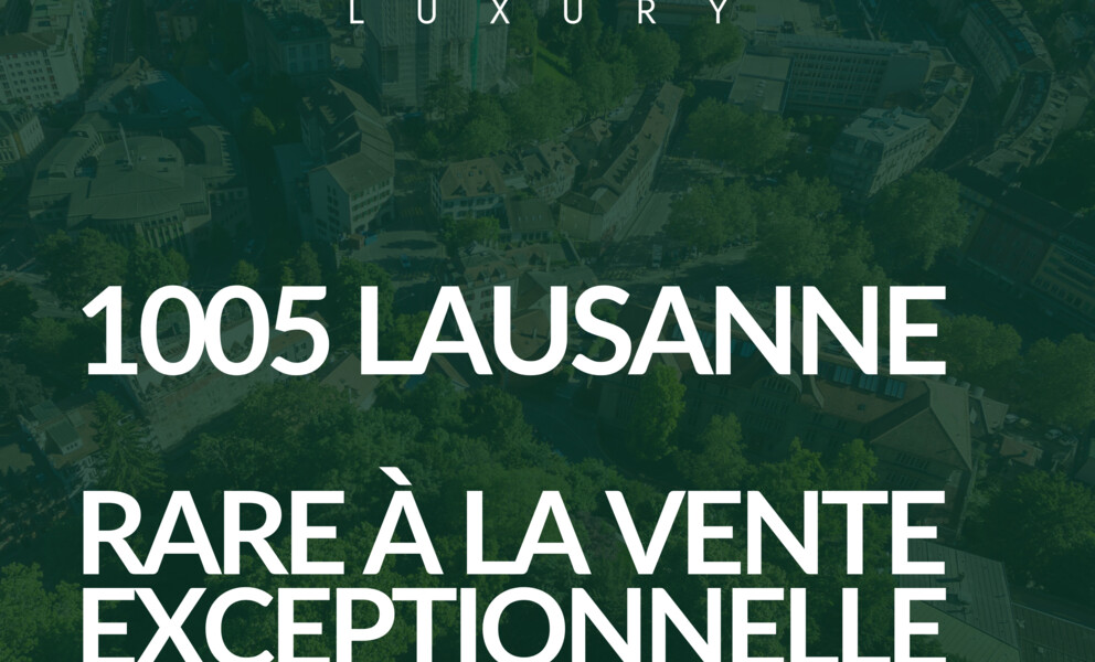 Maison individuelle au cœur de Lausanne – Lausanne