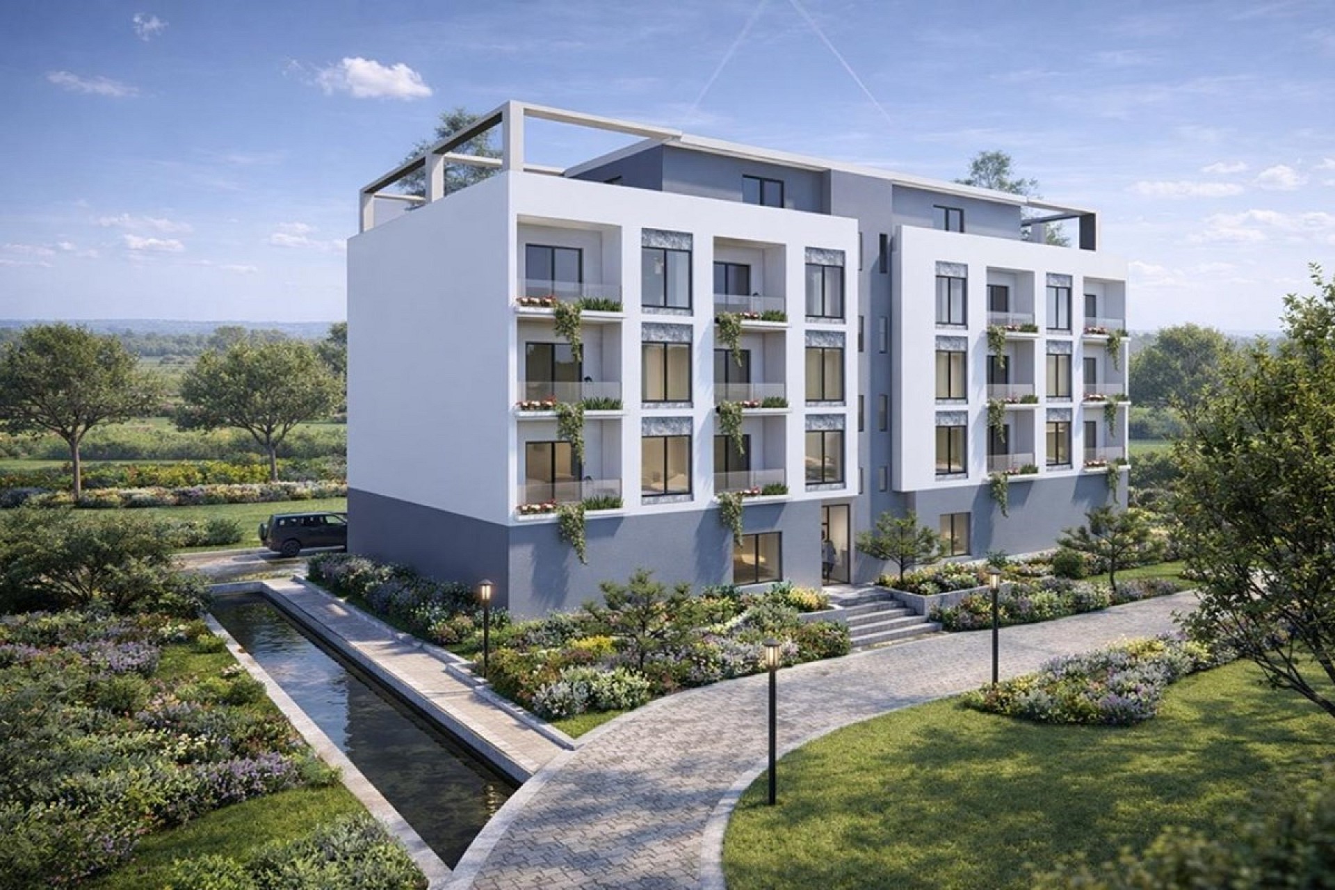 NEUBAU, am Meer mit Strandzugang, 2-Zi.-Wohnungen, moderne Innenausstattung, Spille, Albanien – Rrogozhinë