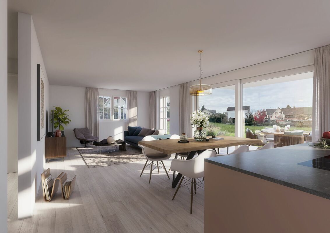 Ihr neues Zuhause im Grünen - Projekt Kleeblatt Pfyn – Pfyn