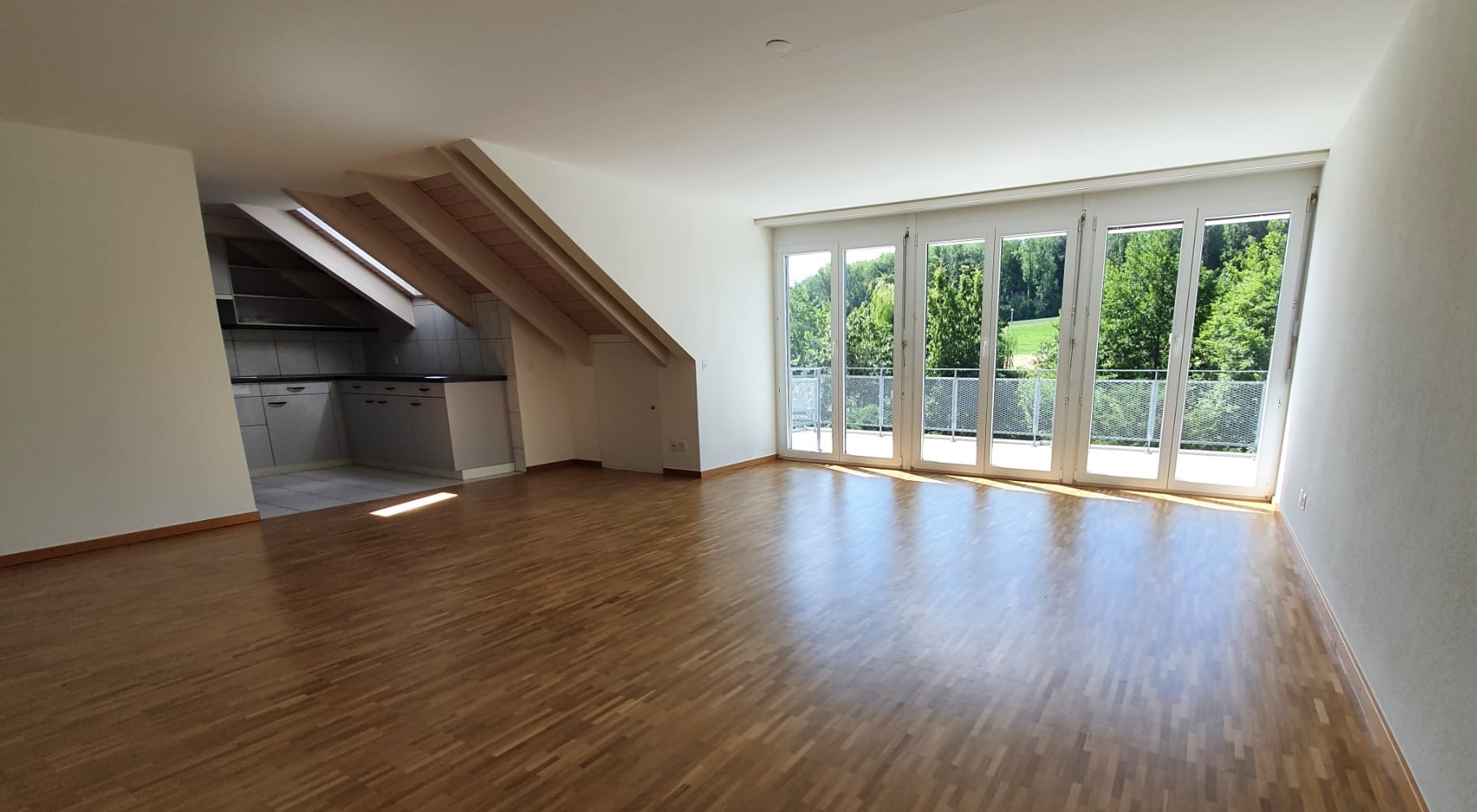 Dachwohnung mit Sicht ins Grüne – Therwil