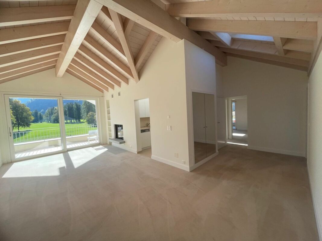 Hochwertige Dachwohnung mit Aussicht auf den Golfplatz – Bad Ragaz