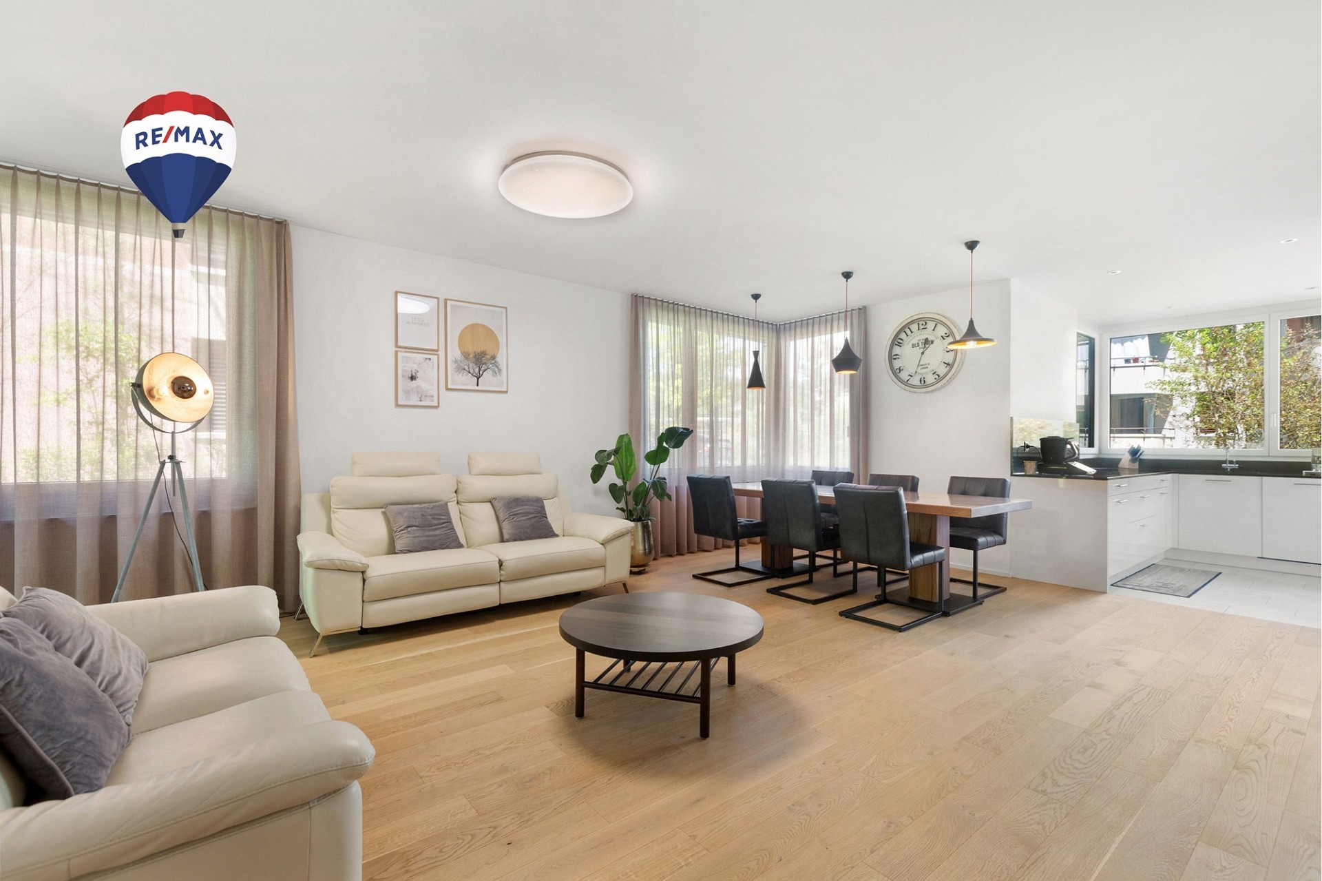 Stilvolle 3.5-Zimmer-Gartenwohnung mit hoher Wohnqualität – Dättnau