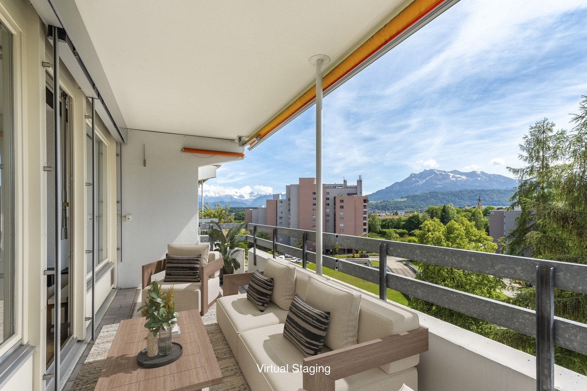 Attraktive 51⁄2-Zimmer-Wohnung mit sonniger Aussichtslage – Emmenbrücke
