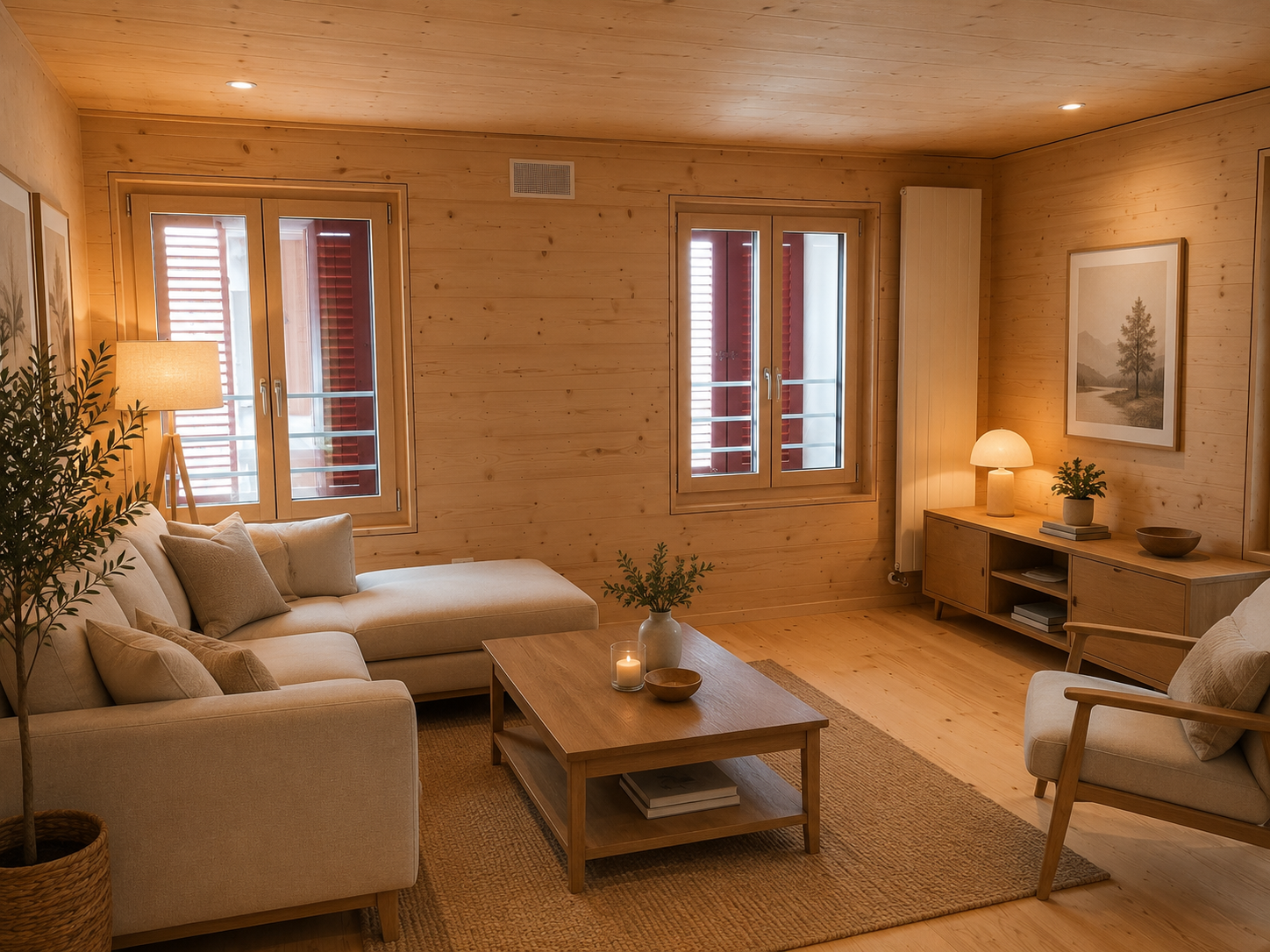 Moderne Maisonette-Wohnung mit sonnigem Balkon in Herisau – Herisau