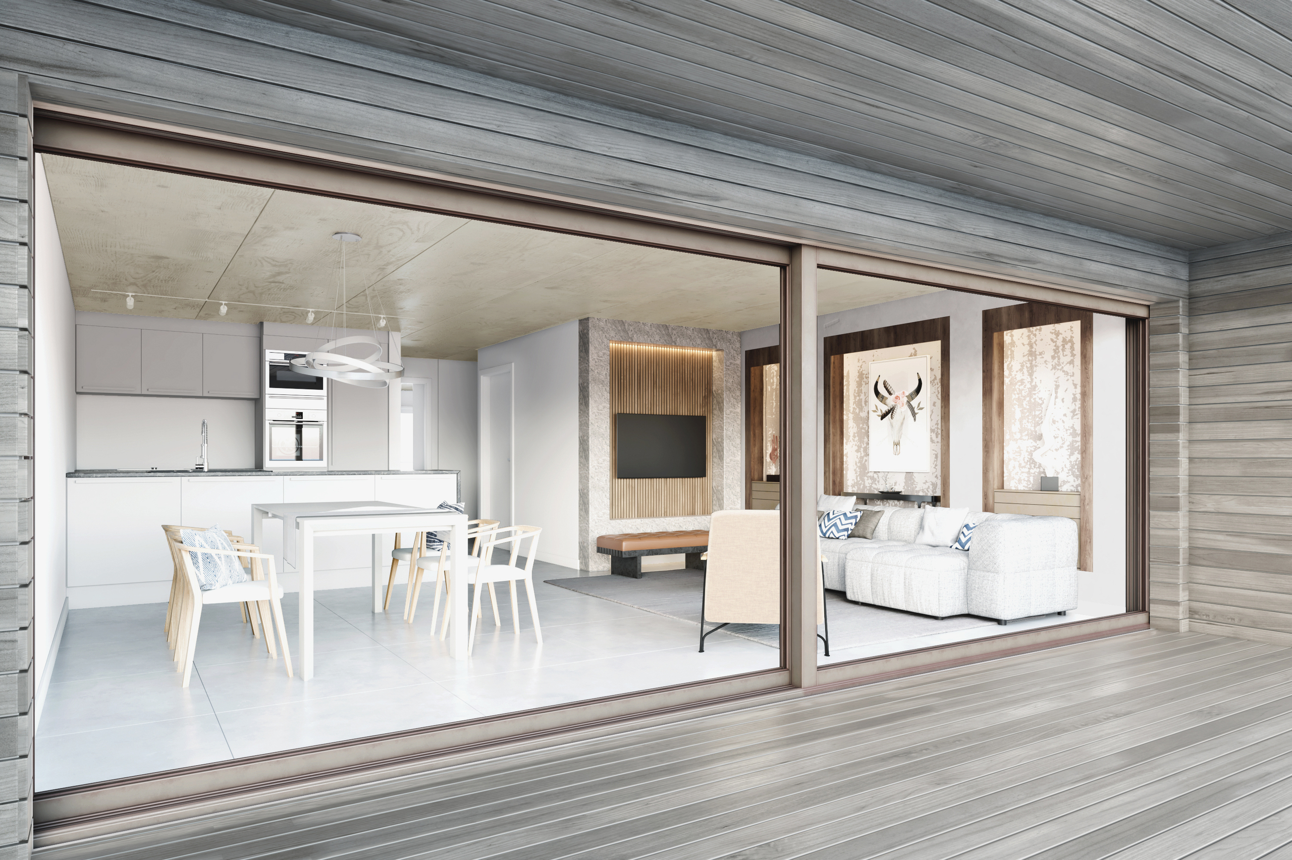 Saxon, appartement 2.5 pièces à louer dans la résidence "Colette – Saxon
