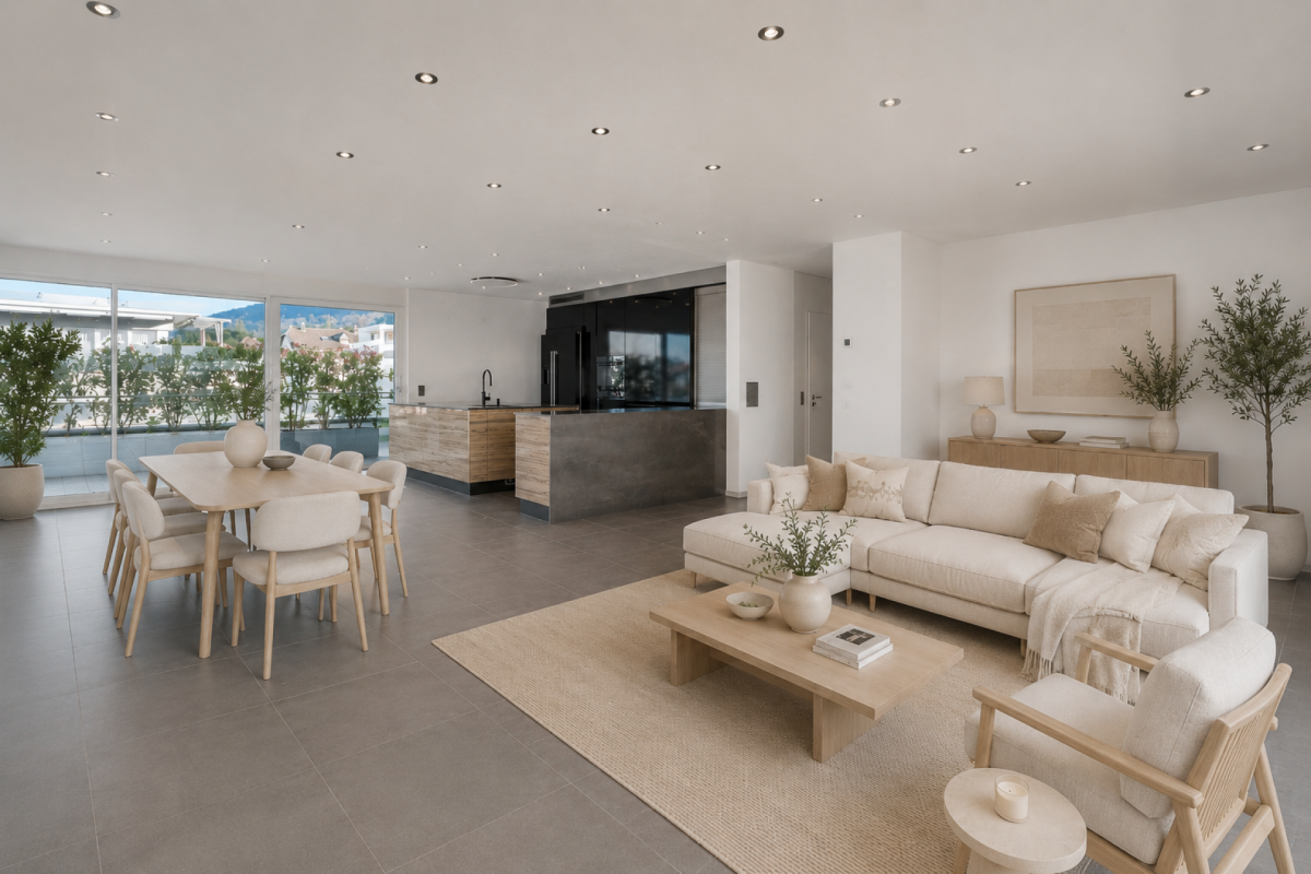 Ruhige Eleganz mit Aussicht - 5 1/2 Zimmer-Attika-Wohnung mit Blick auf den Bodensee – Rorschacherberg