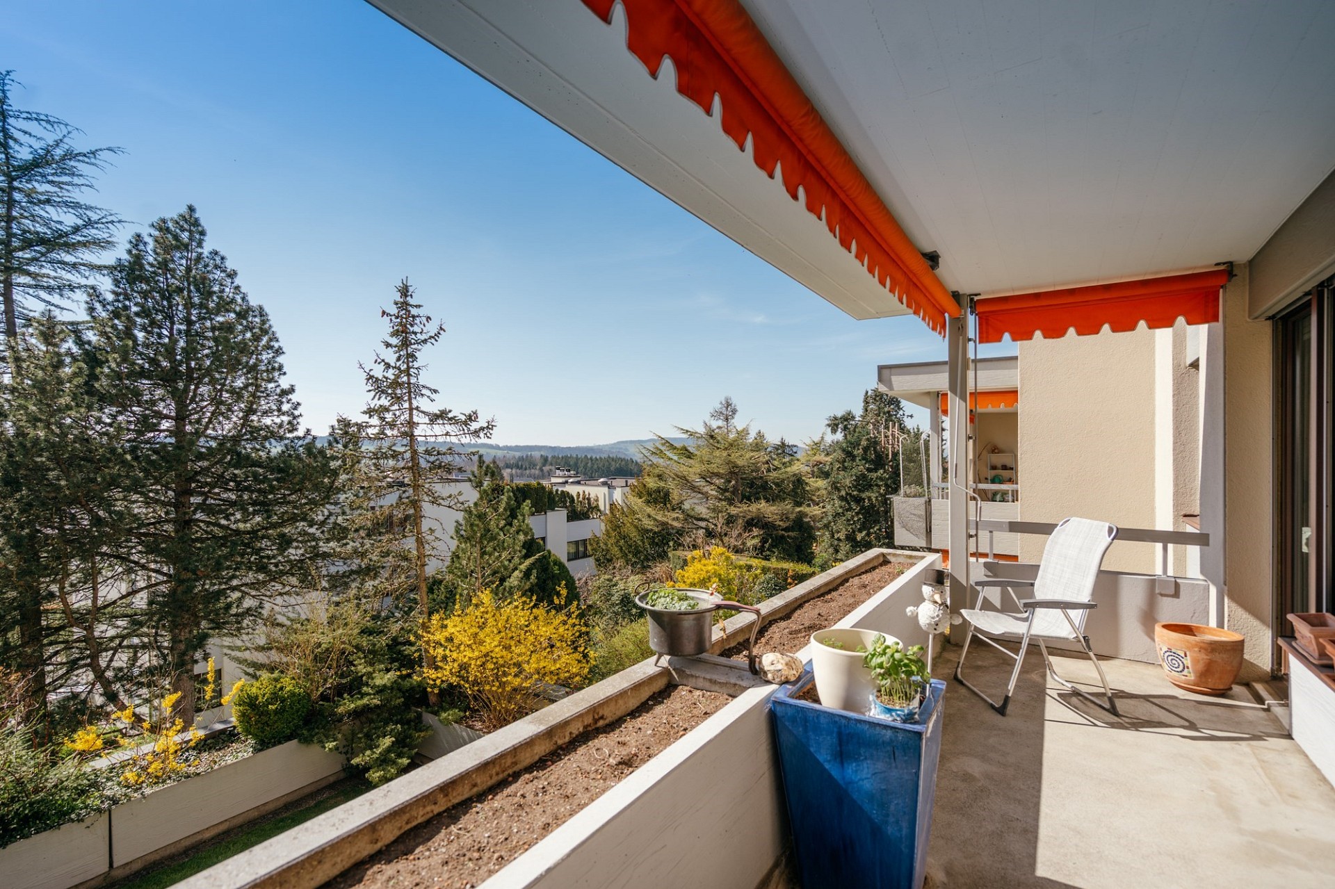 Natur, Sonne, Aussicht: 41⁄2-Zimmer-Wohnung an Top-Lage – Birmensdorf