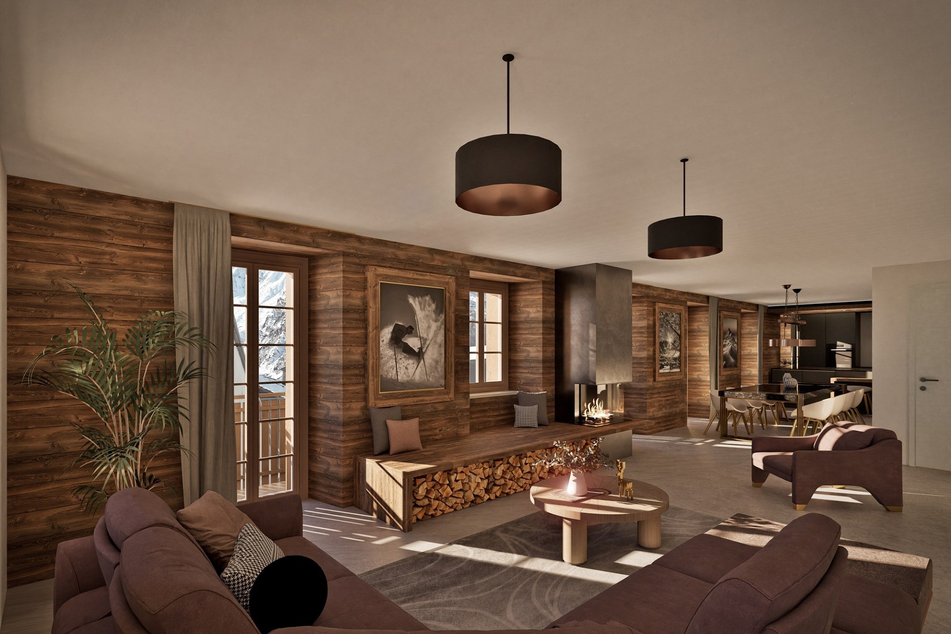 Brandneue 3.5- Zimmerwohnung im 1. OG - Zweitwohnung in der alten Post – Saas-Fee