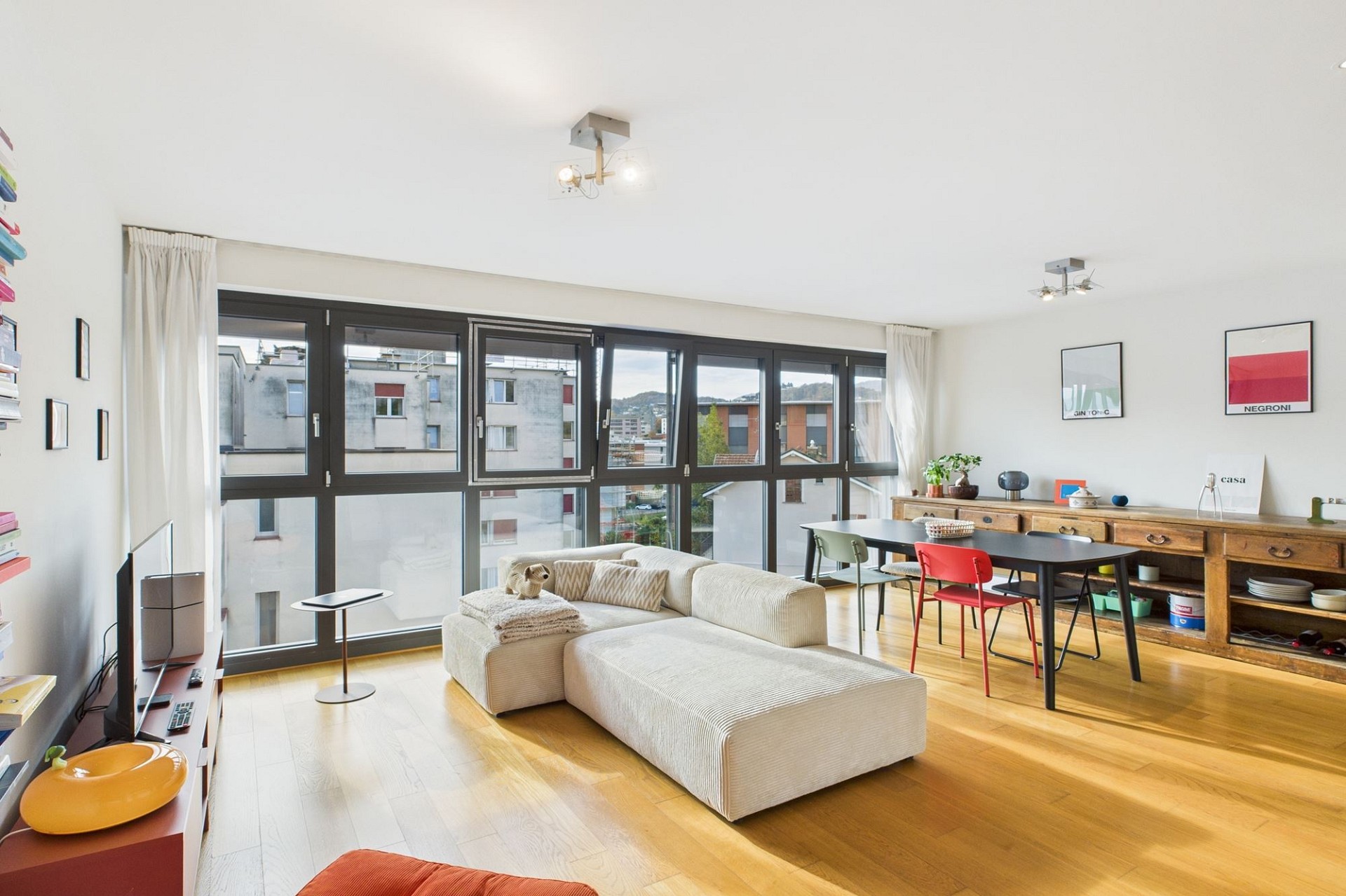 Moderne 2-Zimmer-Wohnung mit Keller und Parkplatz – Massagno