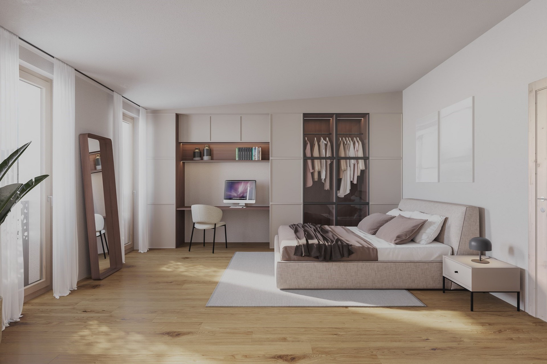 41⁄2-Zimmer-Gartenwohnung mit grossem Sitzplatz in Bad Ragaz - D02 – Bad Ragaz