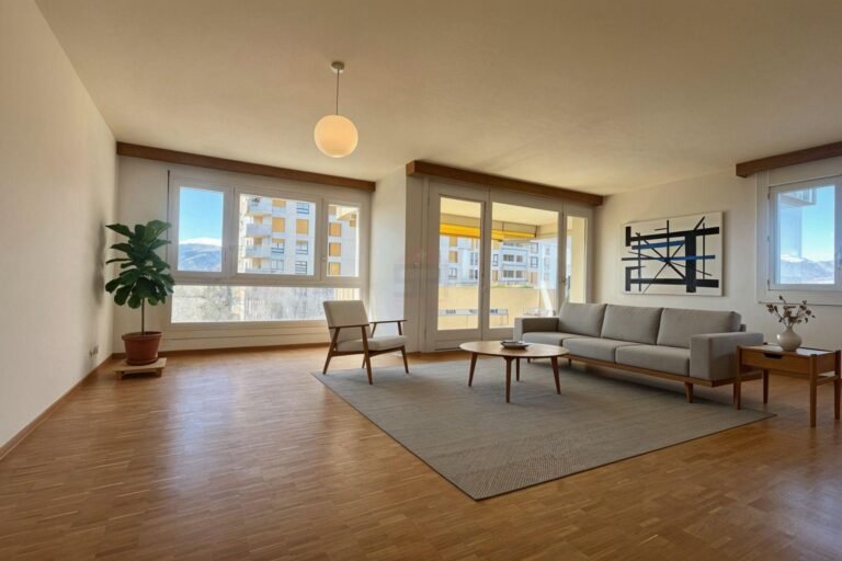 Somptueux appartement 6 pièces avec vue panoramique – Meyrin