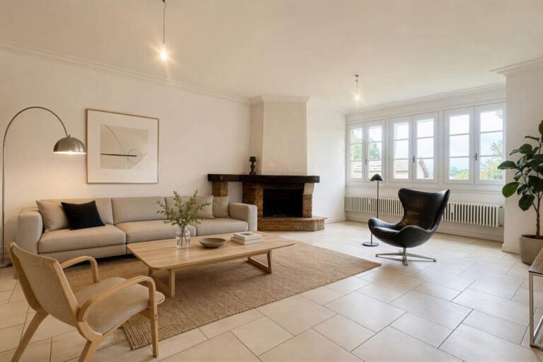 Duplex de 7,5 pièces d’exception au sein du Château Barillet, Art de vivre entre vignes et Genève – Satigny