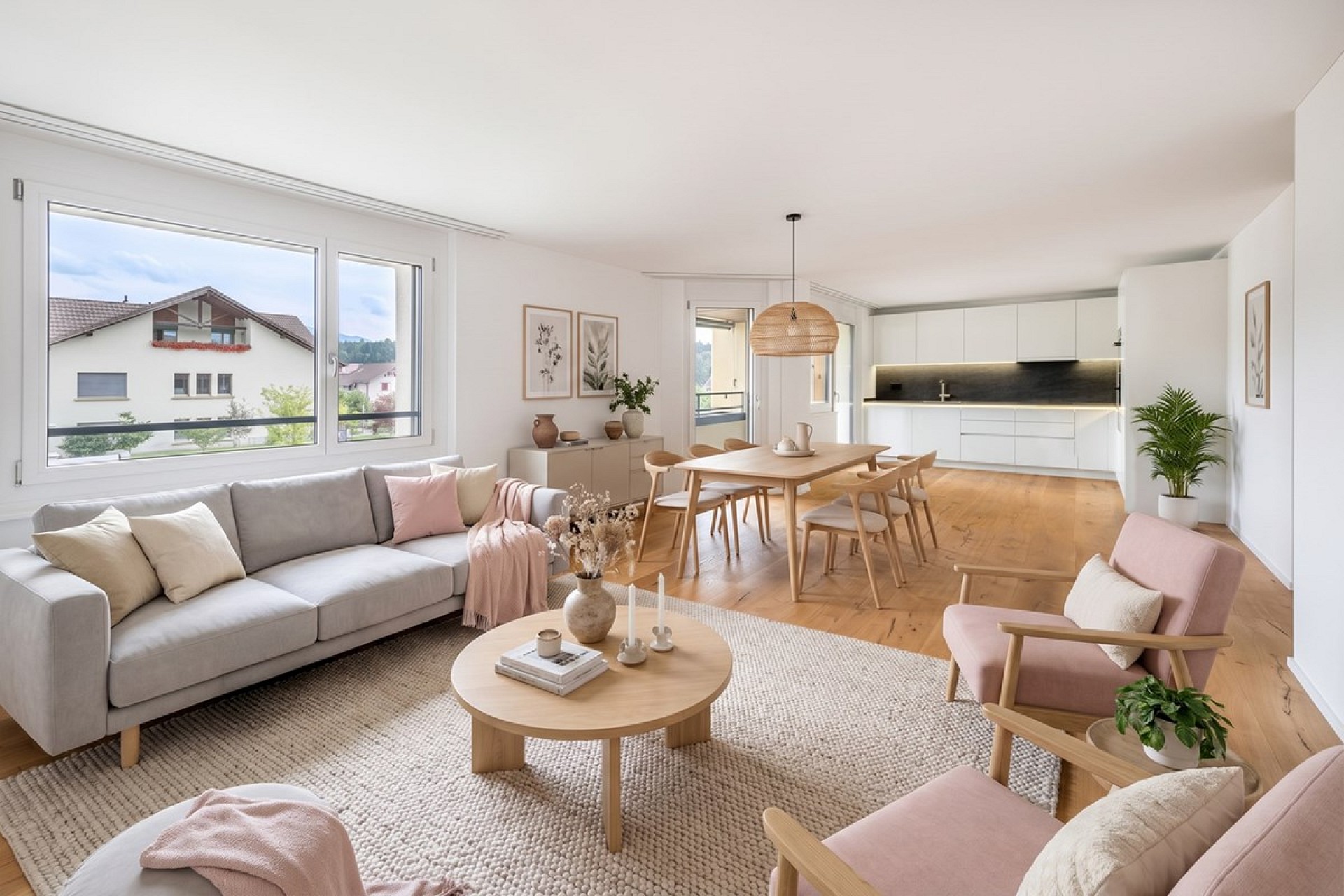 Kernsanierte 41⁄2-Zimmer-Wohnung im 2. Obergeschoss (WHG-201) – Ruswil
