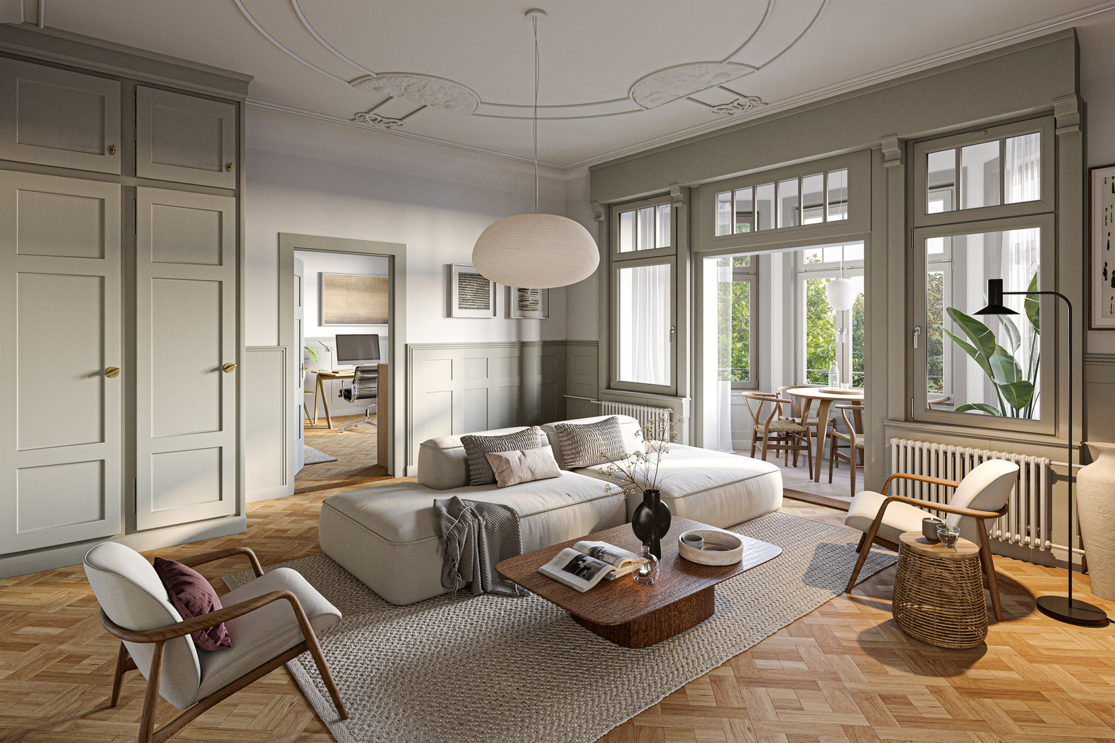Charmante Altbauwohnung im Herzen von Zürich – Zürich